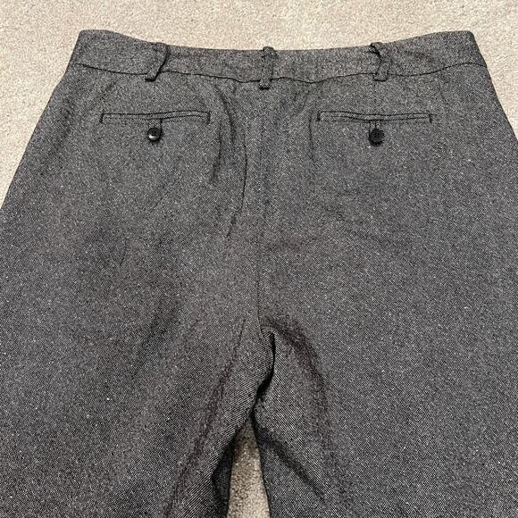 Talbots Women's Wool Dress Pants Grey Tweed Curvey Size 16 Petite‎ - Picture 10 of 10